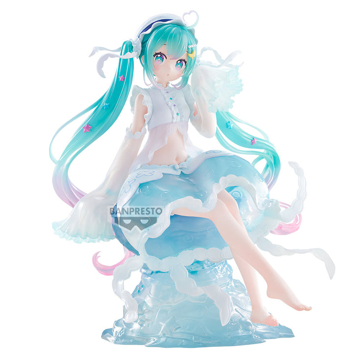 Hatsune Miku (Jellyfish) Clearluxe Banpresto Evolve Vocaloid Figure Bandai