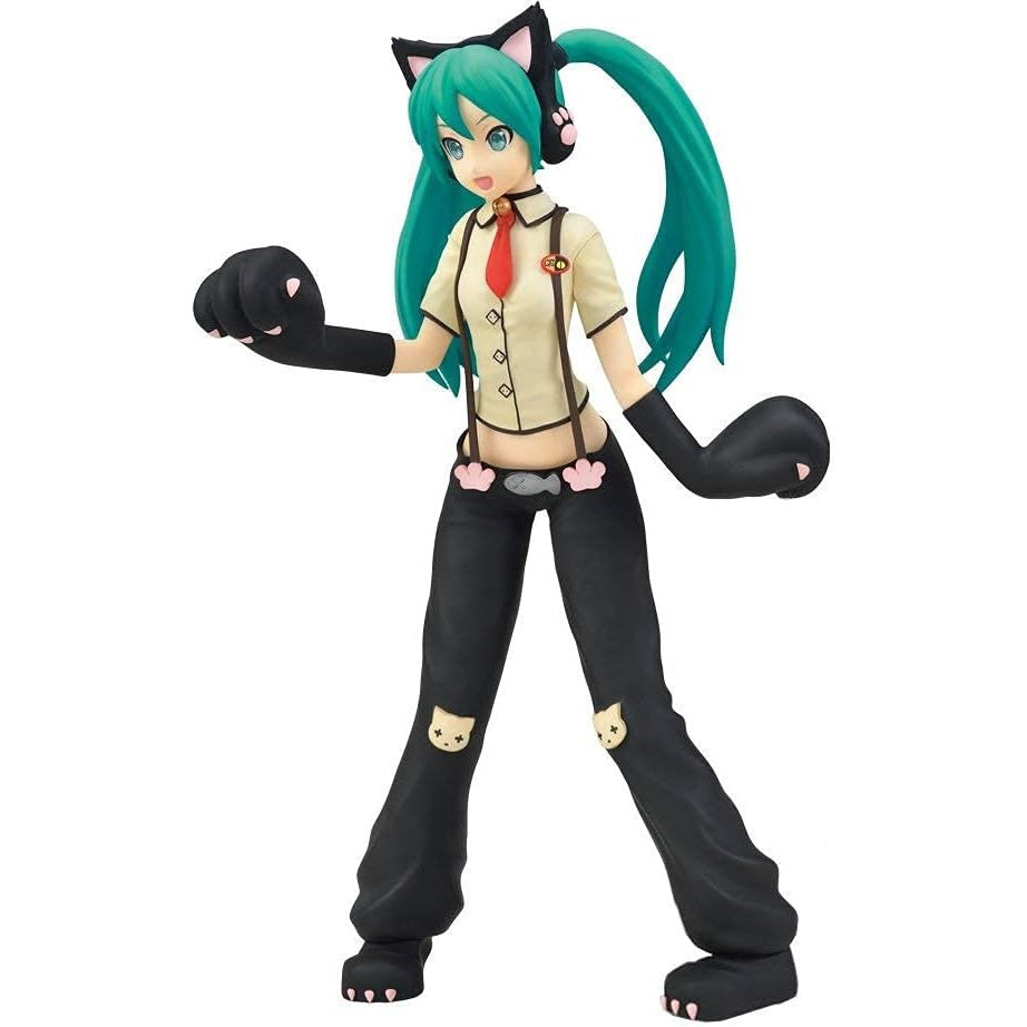 Hatsune Miku (Kitty Cat) Project DIVA Arcade Future Tone Vocaloid Figure Sega