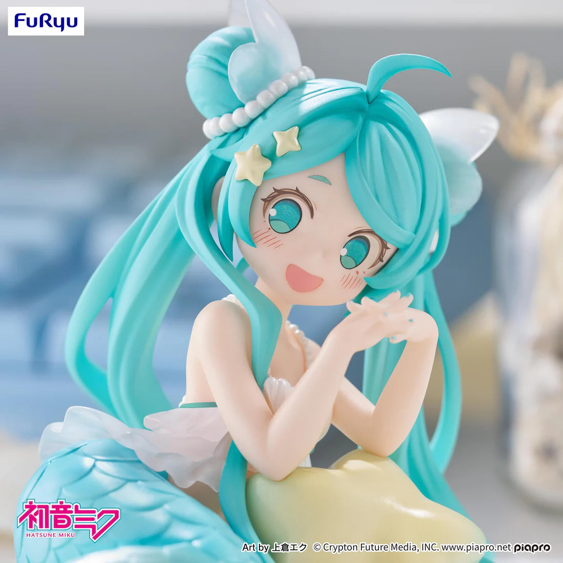 Hatsune Miku (Mermaid Princess Ver.) Desktop Fairy Vocaloid Figure FuRyu