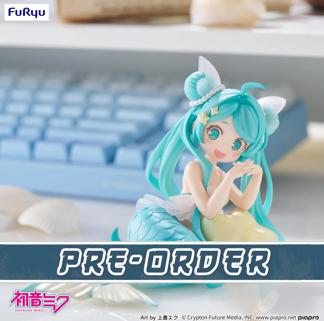 Hatsune Miku (Mermaid Princess Ver.) Desktop Fairy Vocaloid Figure FuRyu