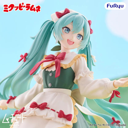 Hatsune Miku (Mikuppy Ramune Ver.) Muchute Vocaloid Figure FuRyu