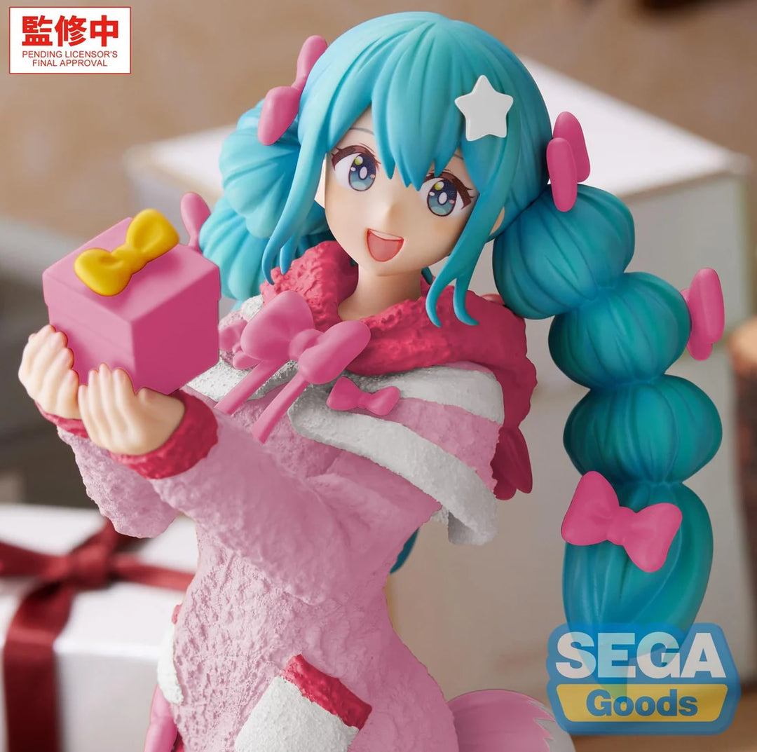Hatsune Miku (Mokomoko Christmas Ver.) High Premium Vocaloid Figure Sega