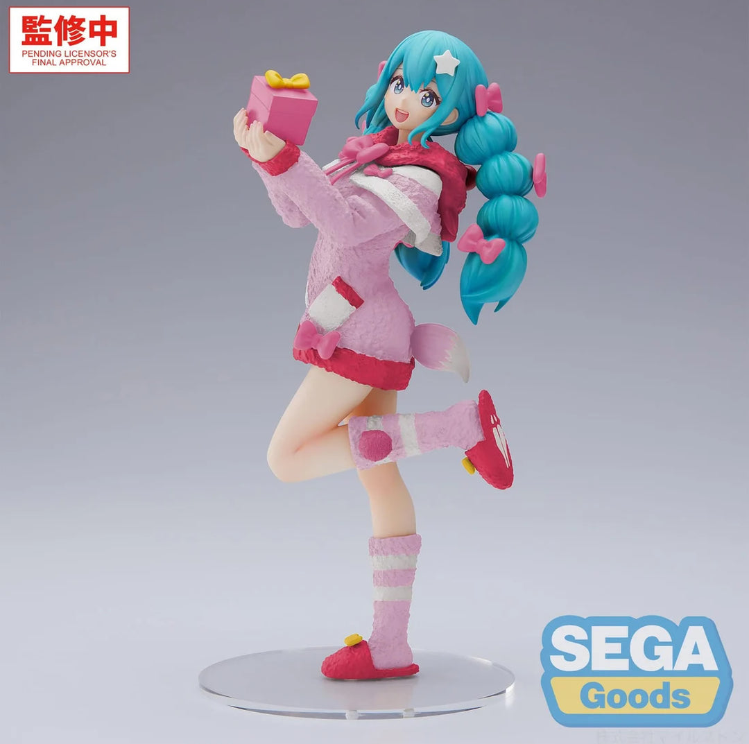 Hatsune Miku (Mokomoko Christmas Ver.) High Premium Vocaloid Figure Sega