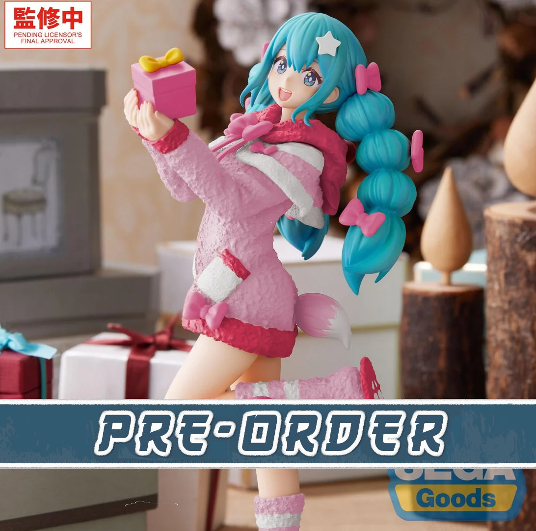 Hatsune Miku (Mokomoko Christmas Ver.) High Premium Vocaloid Figure Sega