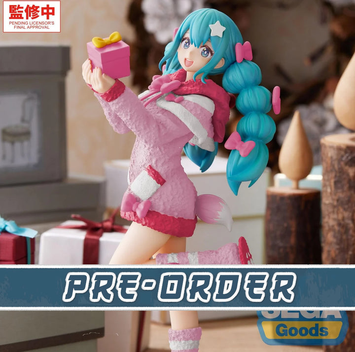 Hatsune Miku (Mokomoko Christmas Ver.) High Premium Vocaloid Figure Sega