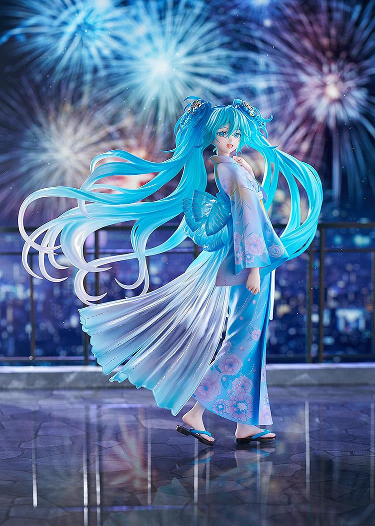 Hatsune Miku (Music & Fire Works Ver.) 1/7 Scale Vocaloid Figure Good Smile Co.