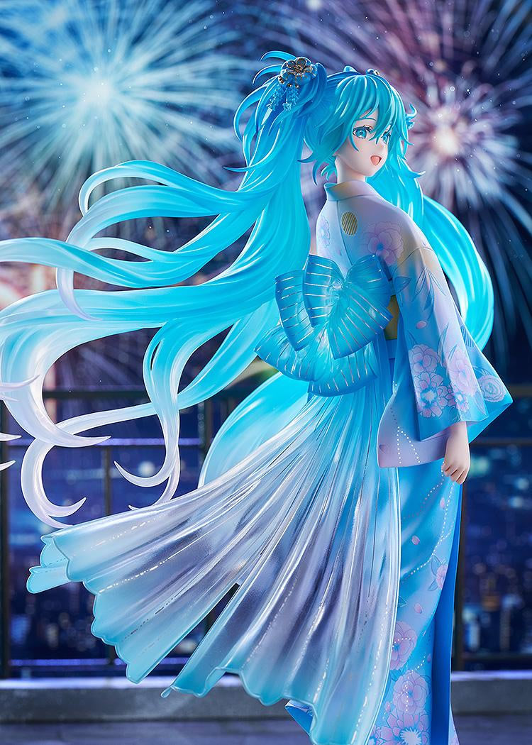 Hatsune Miku (Music & Fire Works Ver.) 1/7 Scale Vocaloid Figure Good Smile Co.