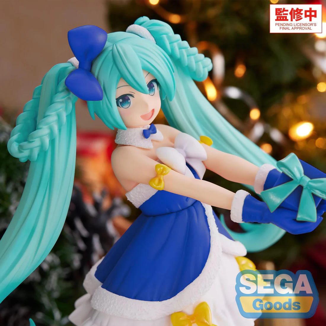 Hatsune Miku (Sapphire Christmas Ver.) High Premium Vocaloid Figure Sega