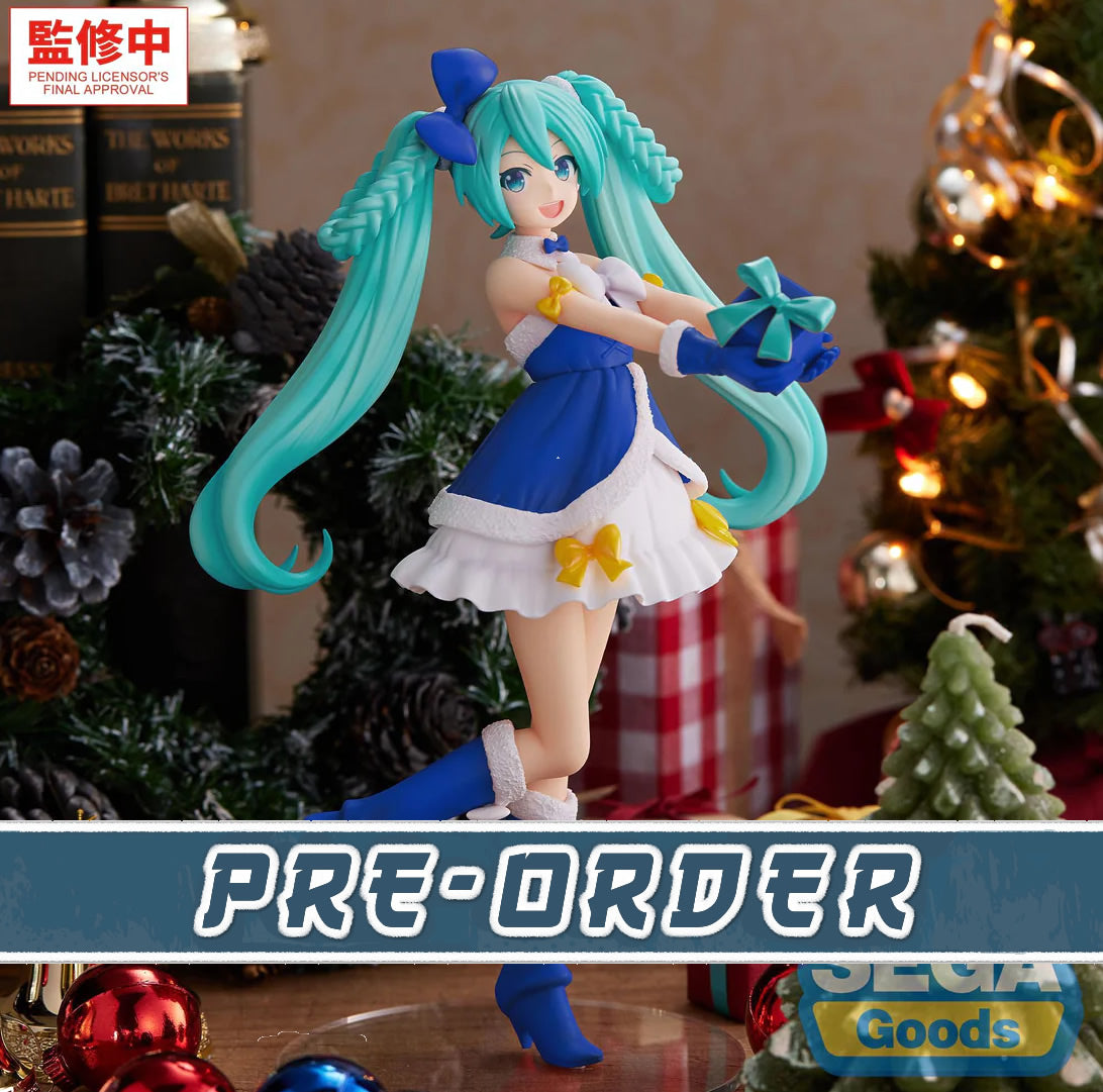 Hatsune Miku (Sapphire Christmas Ver.) High Premium Vocaloid Figure Sega