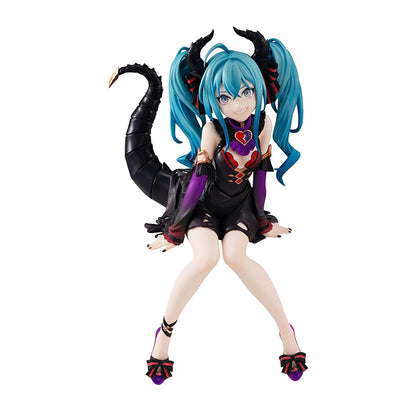 Hatsune Miku (Villain Color Variation Ver.) Noodle Stopper Vocaloid Figure FuRyu
