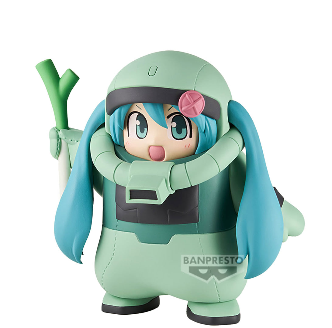 Hatsune Miku (Zaku Costume Ver.) Mobile Suit Gundam 45th Anniversary Figure Banpresto Bandai