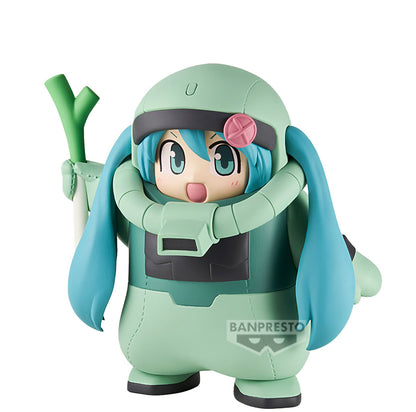 Hatsune Miku (Zaku Costume Ver.) Mobile Suit Gundam 45th Anniversary Figure Banpresto Bandai
