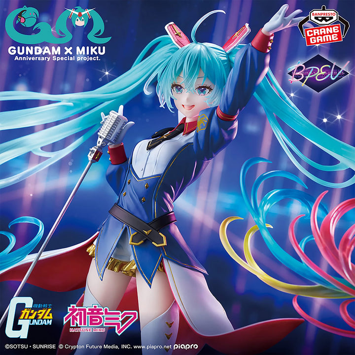 Hatsune Miku x Gundam 45th Anniversary Banpresto Evolve Gundam Collaboration