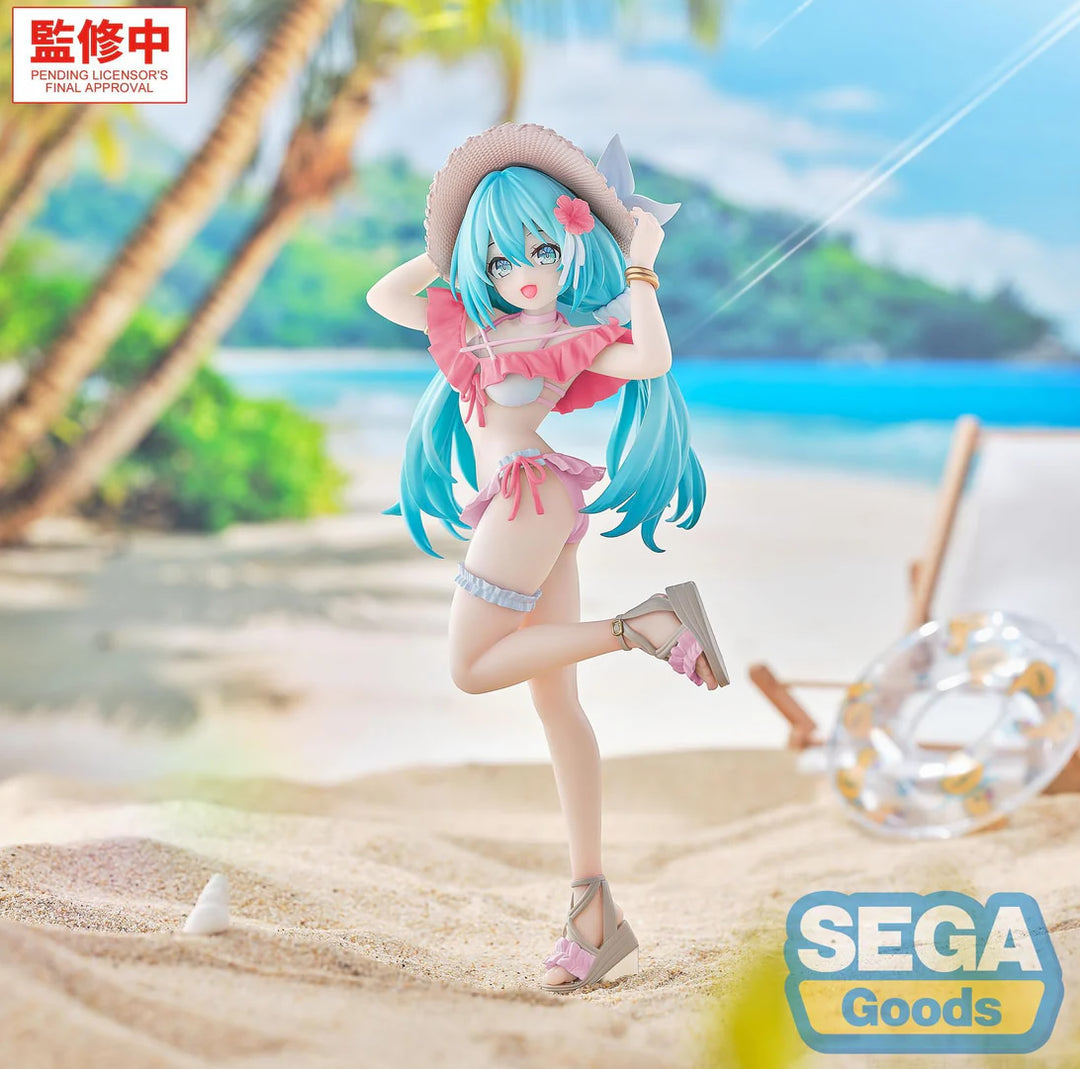 Hatsune Miku (Conceptual Series Vol.1 Tropical Ver.) Luminasta Vocaloid Figure Sega
