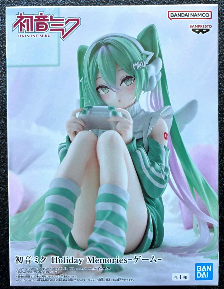 Hatsune Miku (Game) Holiday Memories Vocaloid Figure Banpresto Bandai