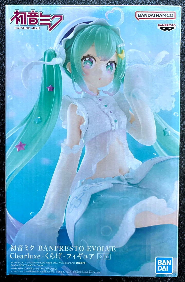 Hatsune Miku (Jellyfish) Clearluxe Banpresto Evolve Vocaloid Figure Bandai