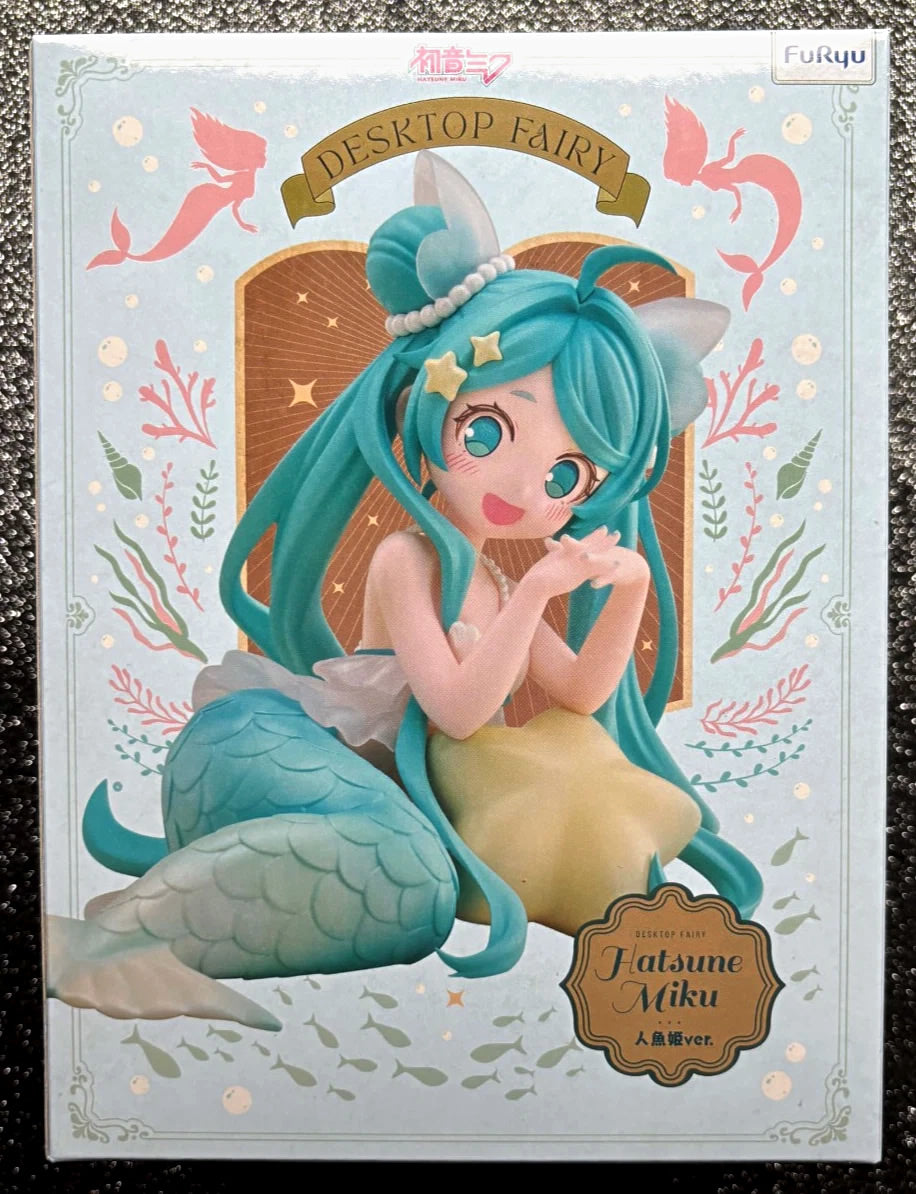 Hatsune Miku (Mermaid Princess Ver.) Desktop Fairy Vocaloid Figure FuRyu
