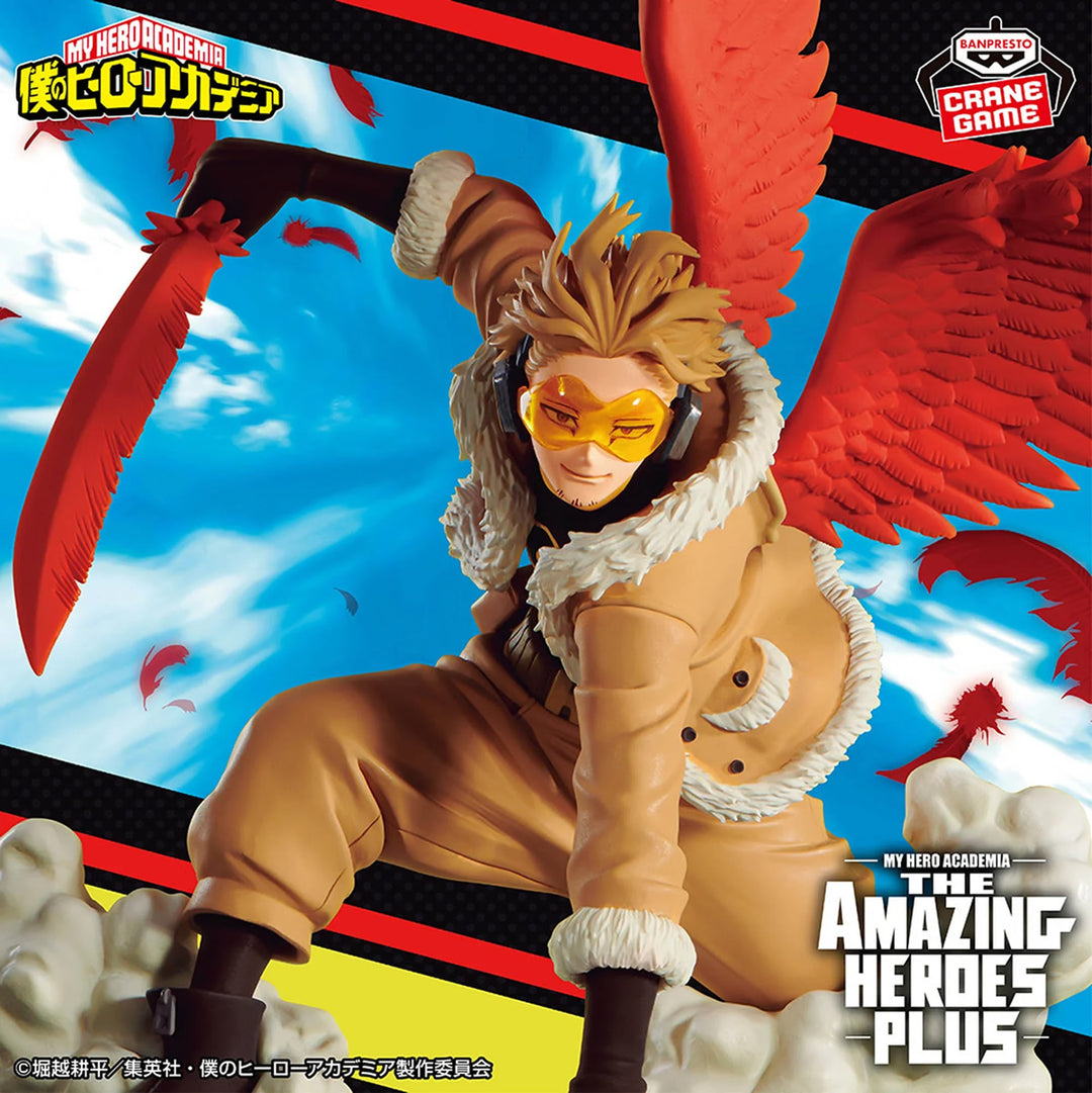 Hawks II The Amazing Heroes Plus My Hero Academia Figure Banpresto Bandai