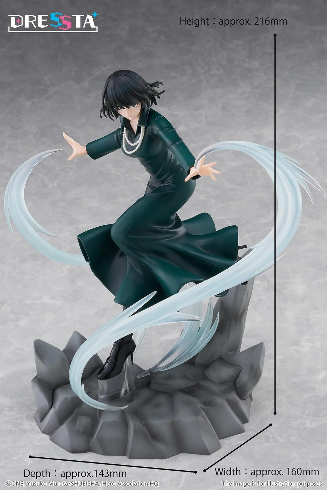 Hellish Blizzard Dressta Fubuki One-Punch Man Figure Taito