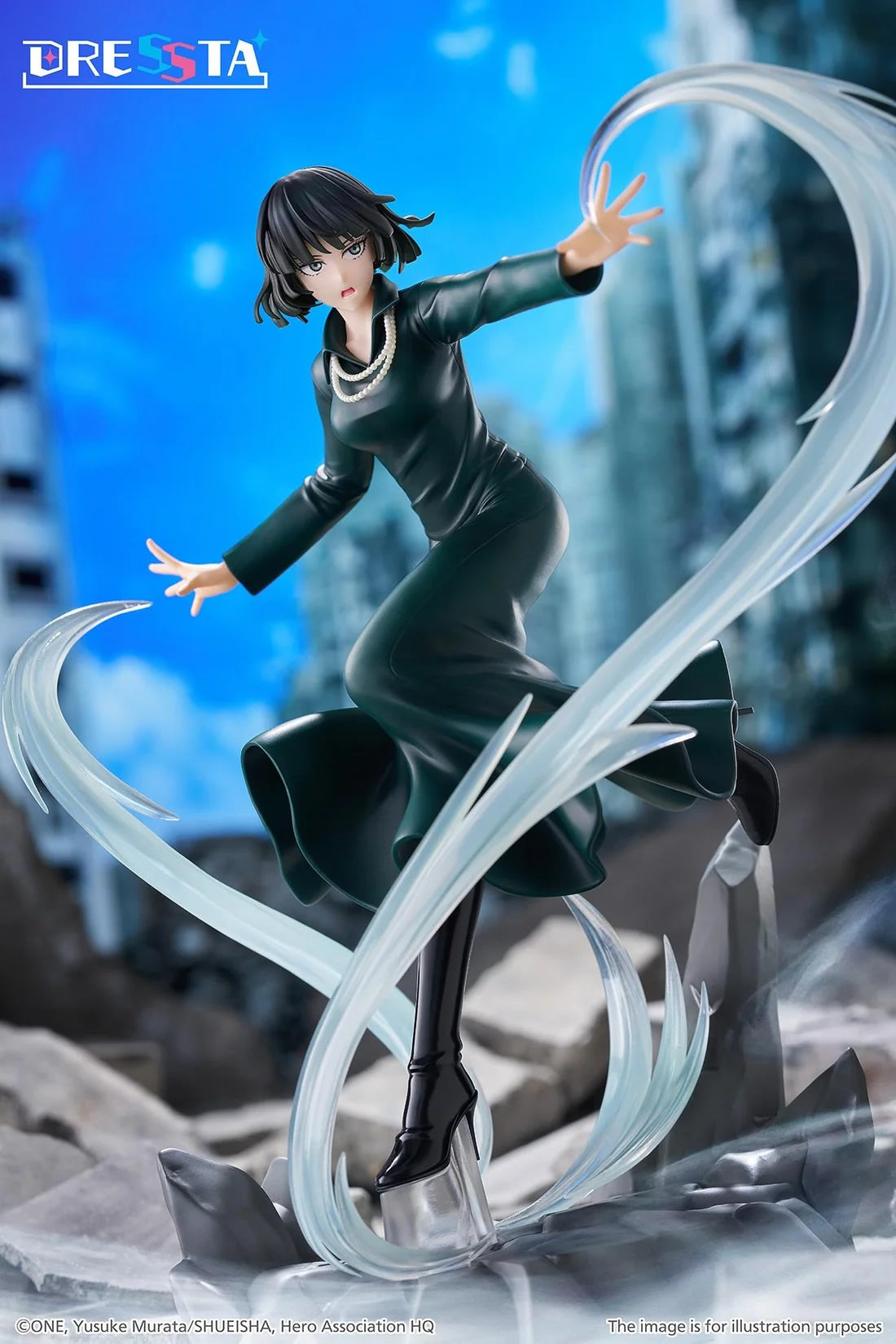 Hellish Blizzard Dressta Fubuki One-Punch Man Figure Taito