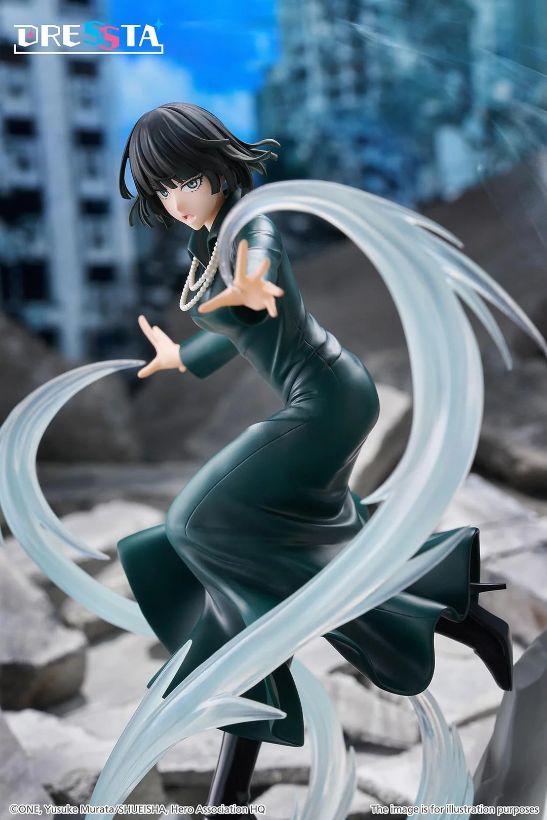 Hellish Blizzard Dressta Fubuki One-Punch Man Figure Taito