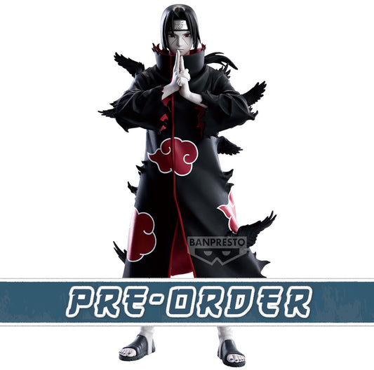 Itachi Uchiha Noir Edge Collection Naruto Shippuden Figure Banpresto Bandai