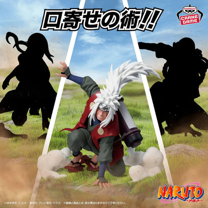 Jiraiya Naruto Summoning Jutsu Figure Pervy Sage Banpresto Bandai