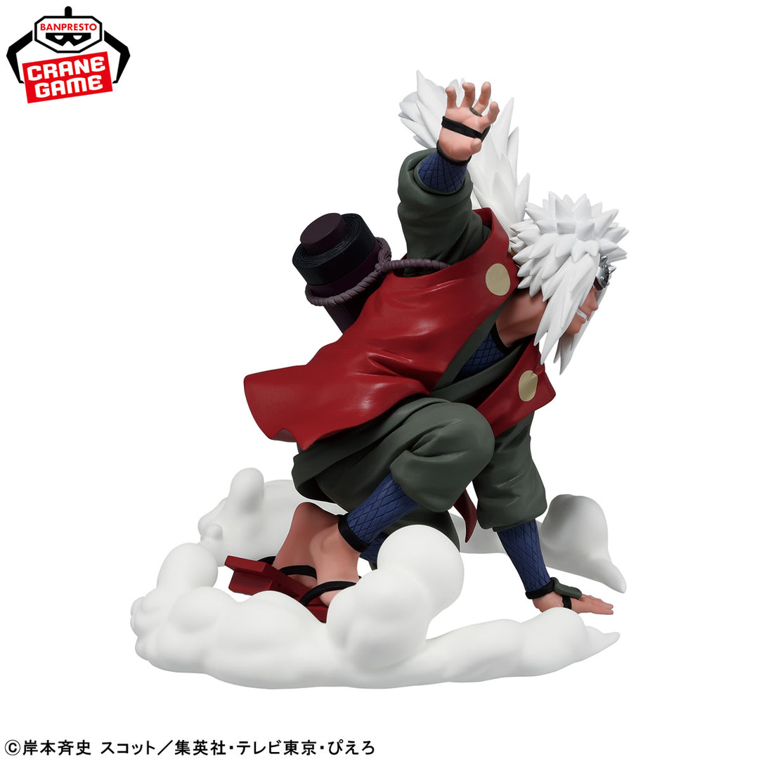 Jiraiya Naruto Summoning Jutsu Figure Pervy Sage Banpresto Bandai