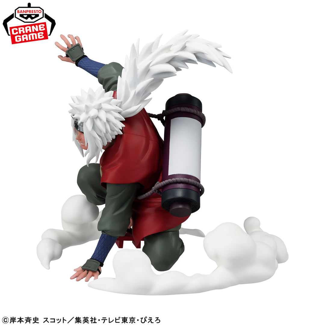 Jiraiya Naruto Summoning Jutsu Figure Pervy Sage Banpresto Bandai