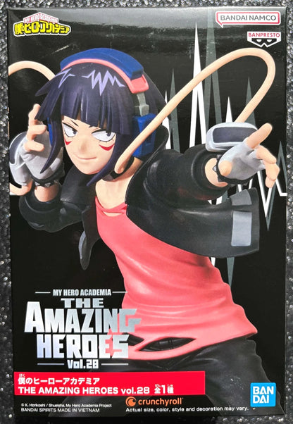 Kyoka Jiro The Amazing Heroes Vol. 28 'Earphone Jack' My Hero Academia Figure Banpresto Bandai