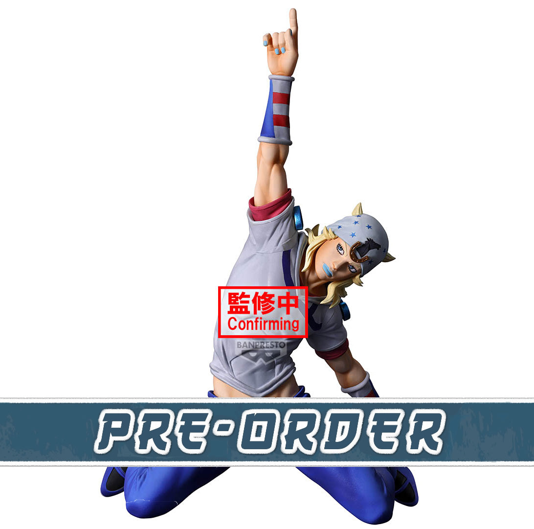 Johnny Joestar Mometria Steel Ball Run JoJo's Bizarre Adventure Figure Banpresto Bandai