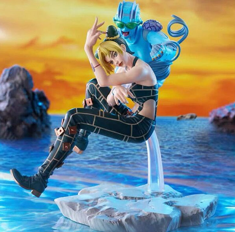 Jolyne Cujoh & Stone Free Xross Link MAX Stone Ocean JoJo's Bizarre Adventure Figure Sega