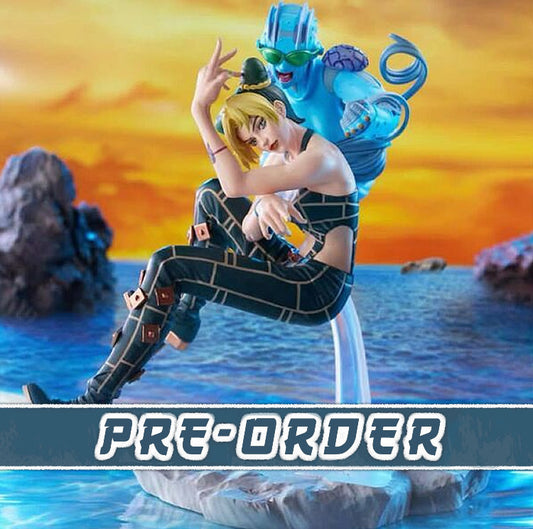 Jolyne Cujoh & Stone Free Xross Link MAX Stone Ocean JoJo's Bizarre Adventure Figure Sega