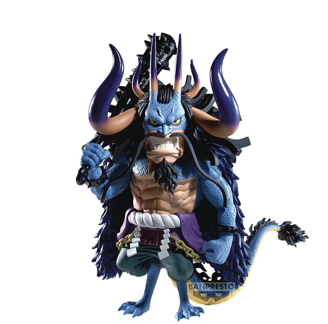 Kaido WCF World Collectable Mega Human-Beast Form One Piece Figure Banpresto Bandai