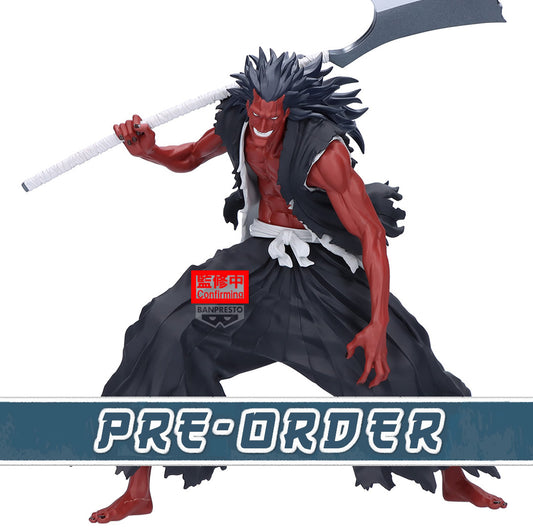 Kenpachi Zaraki Maximatic Bleach Figure Banpresto Bandai