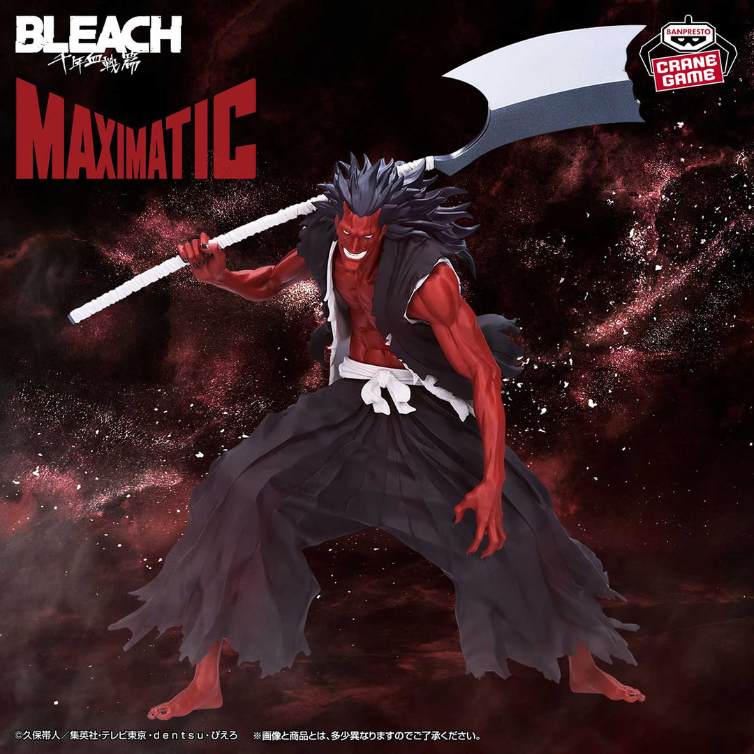 Kenpachi Zaraki Maximatic Bleach Figure Banpresto Bandai