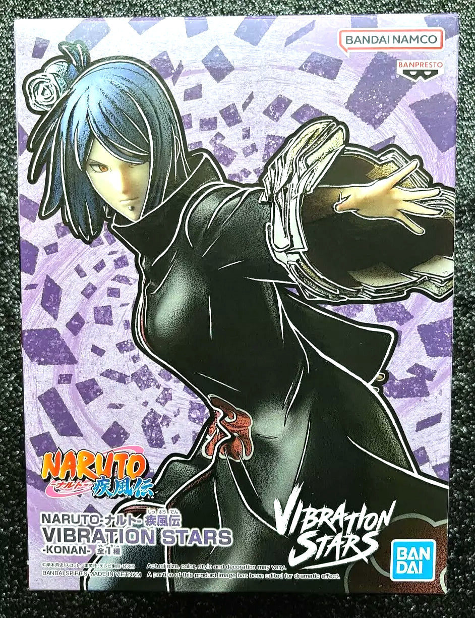 Konan Vibration Stars Naruto Shippuden Figure by Banpresto Bandai