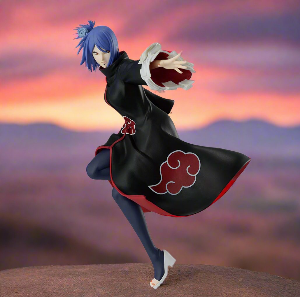 Konan Vibration Stars Naruto Shippuden Figure by Banpresto Bandai
