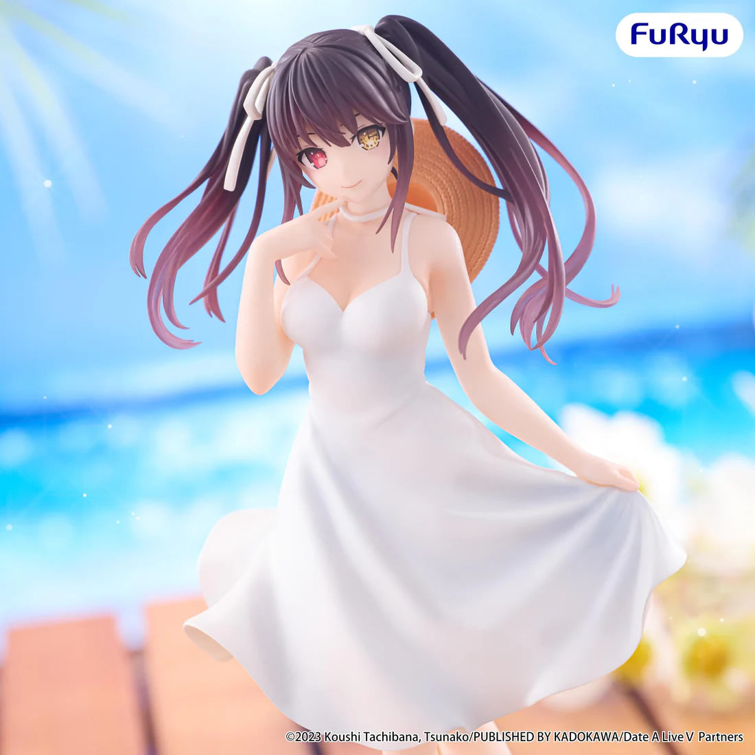 Kurumi Tokisaki Summer Dress Date A Live V Figure FuRyu