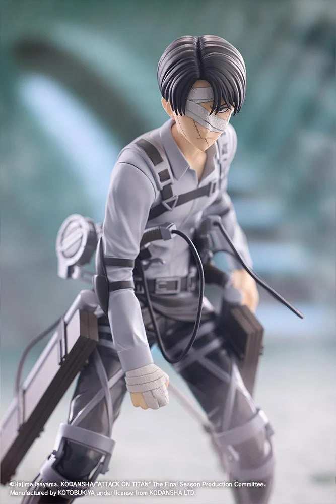 Levi Ackerman (The Final Season Ver.) Oshi Works Attack on Titan Figure Kotobukiya