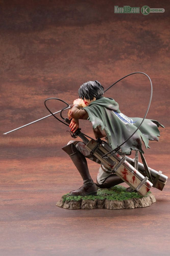 Levi ArtFX J (Fortitude Ver.) 1/7 Scale Attack on Titan Figure Kotobukiya