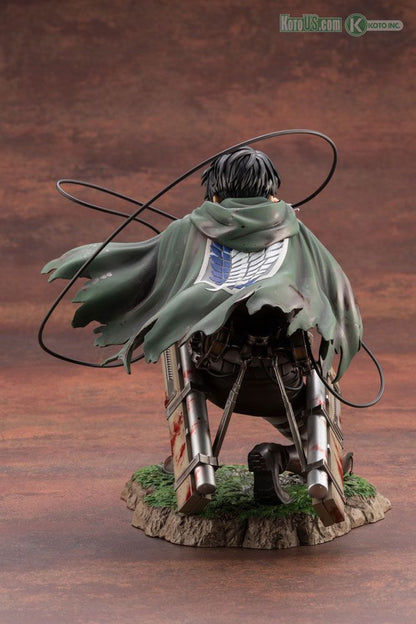 Levi ArtFX J (Fortitude Ver.) 1/7 Scale Attack on Titan Figure Kotobukiya