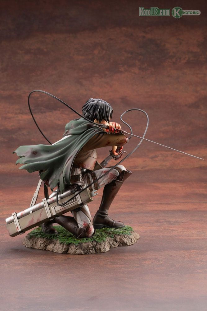 Levi ArtFX J (Fortitude Ver.) 1/7 Scale Attack on Titan Figure Kotobukiya