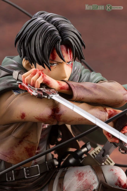 Levi ArtFX J (Fortitude Ver.) 1/7 Scale Attack on Titan Figure Kotobukiya