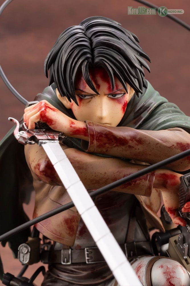 Levi ArtFX J (Fortitude Ver.) 1/7 Scale Attack on Titan Figure Kotobukiya