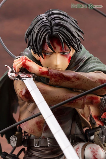 Levi ArtFX J (Fortitude Ver.) 1/7 Scale Attack on Titan Figure Kotobukiya