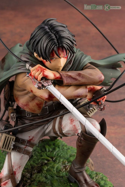 Levi ArtFX J (Fortitude Ver.) 1/7 Scale Attack on Titan Figure Kotobukiya