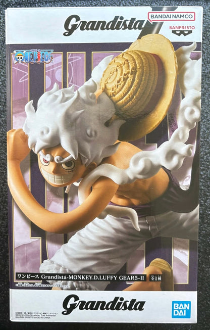 Monkey D. Luffy Gear 5 II Grandista One Piece Figure Banpresto Bandai