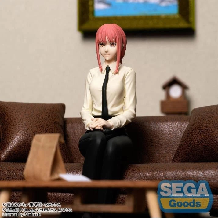 Makima Premium Perching Chainsaw Man Figure Sega
