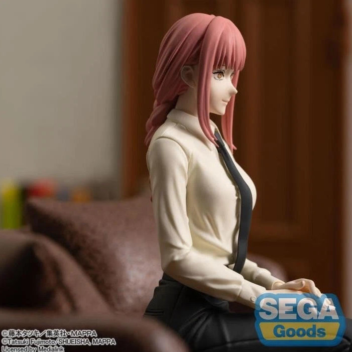Makima Premium Perching Chainsaw Man Figure Sega
